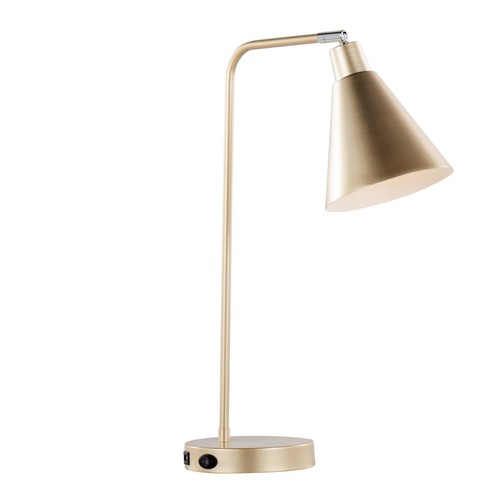 Pix 19" Metal Task Lamp With Usb